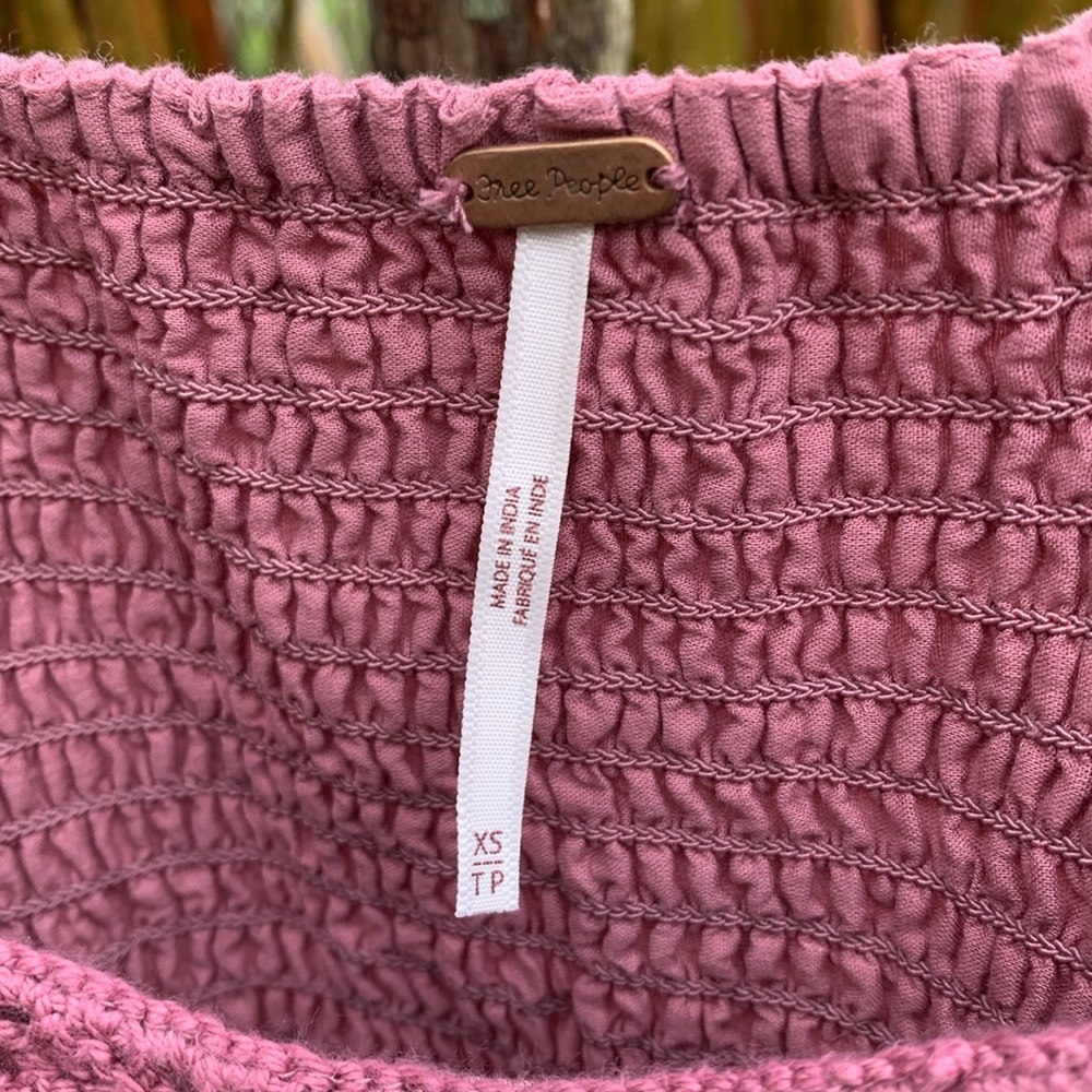 Free People Ari Mini Dress in Dusty Pink - Picture 9 of 11